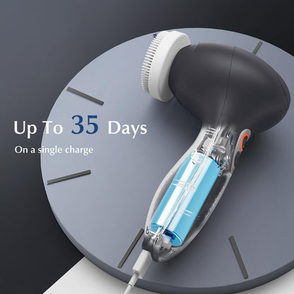 COSLUS Facial Cleansing Brush Face Scrubber: 3 in 1 Bi-Directional Electric Spin Brush for Removing Blackhead, Exfoliating, Massaging - Rechargeable Waterproof, 3 Adjustable Speeds for Men & Women