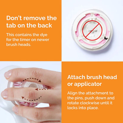 Clarisonic Sensitive Facial Cleansing Brush Head Replacement for Mia 1, Mia 2, Mia Fit, Alpha Fit, 2 Count