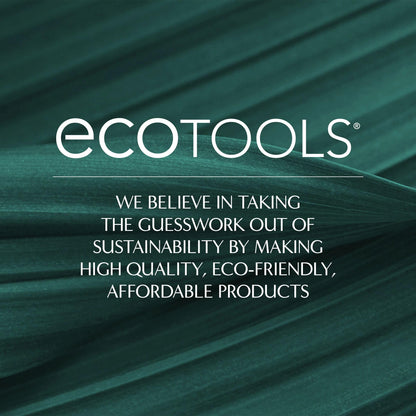 EcoTools Deep Cleansing Facial Brush, Manual Facial Cleansing Brush Exfoliates & Deeply Cleanses, Remove Makeup & Dry Skin, Eco-Friendly Face Brush for Cleansing, Color May Vary, 1 Count
